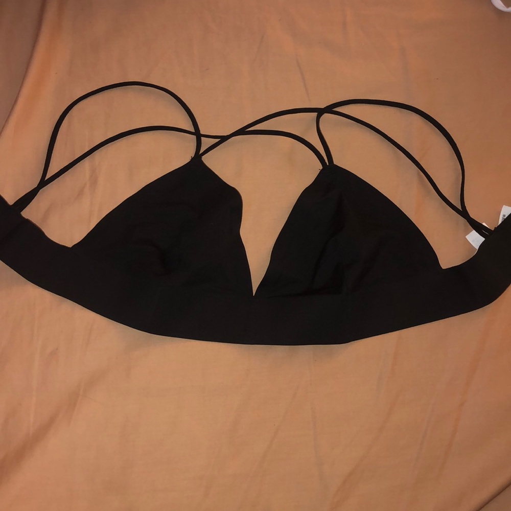 Black bralette